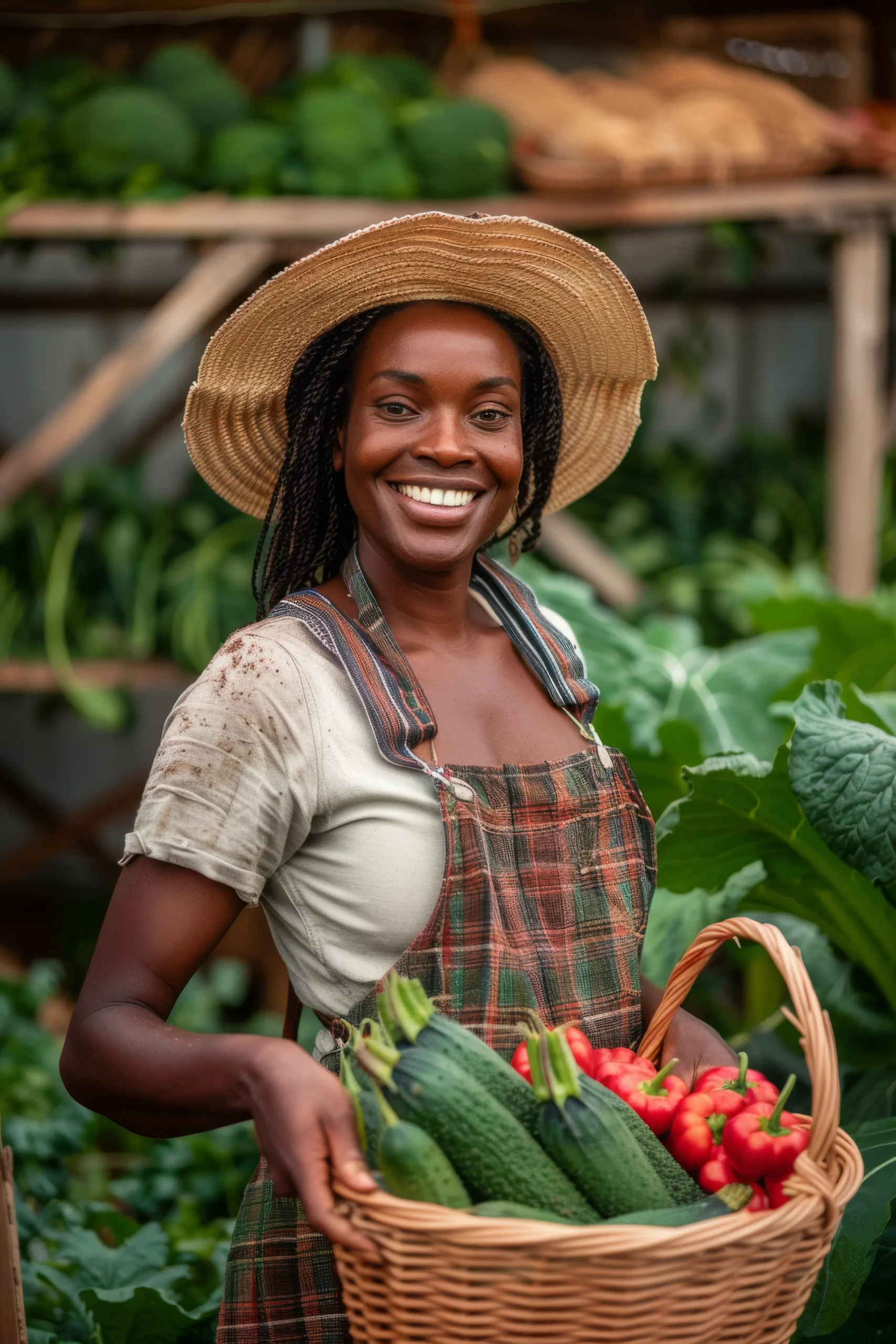 african-woman-harvesting-vegetables